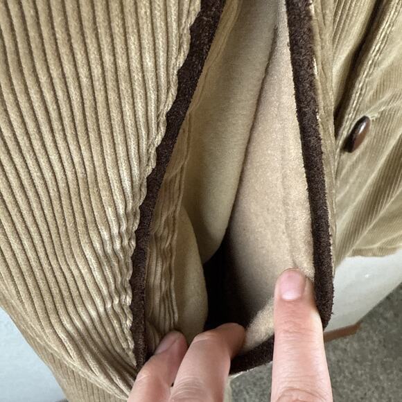 VTG‎ Men 50s Eddie Bauer Blizzard Proof Down Corduroy Jacket Coat USA Size 42 - Picture 4 of 8